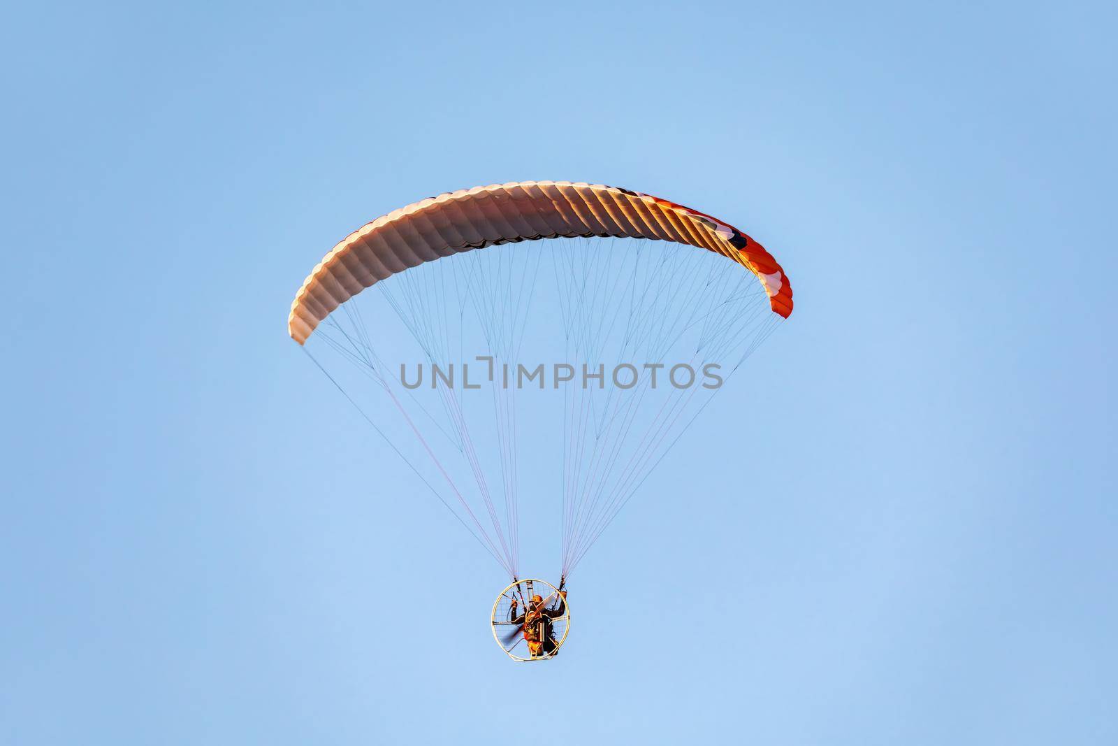 Powered paragliding flight by artush