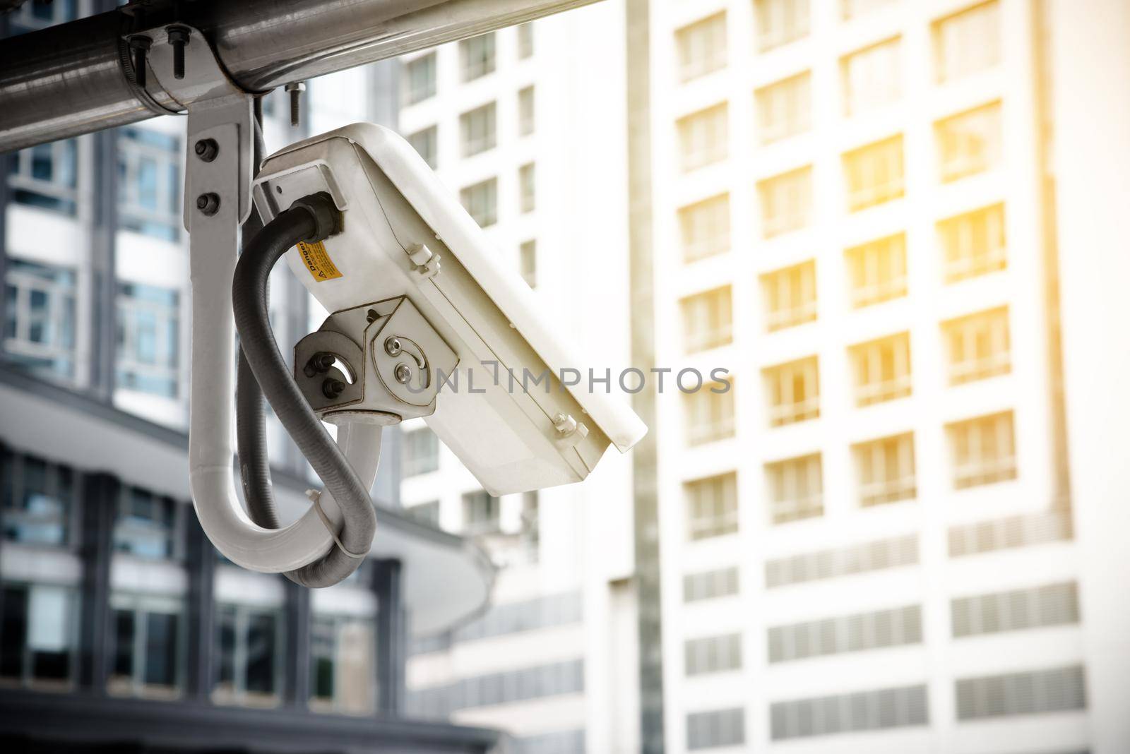 CCTV Camera using for protect criminal in the metropolis