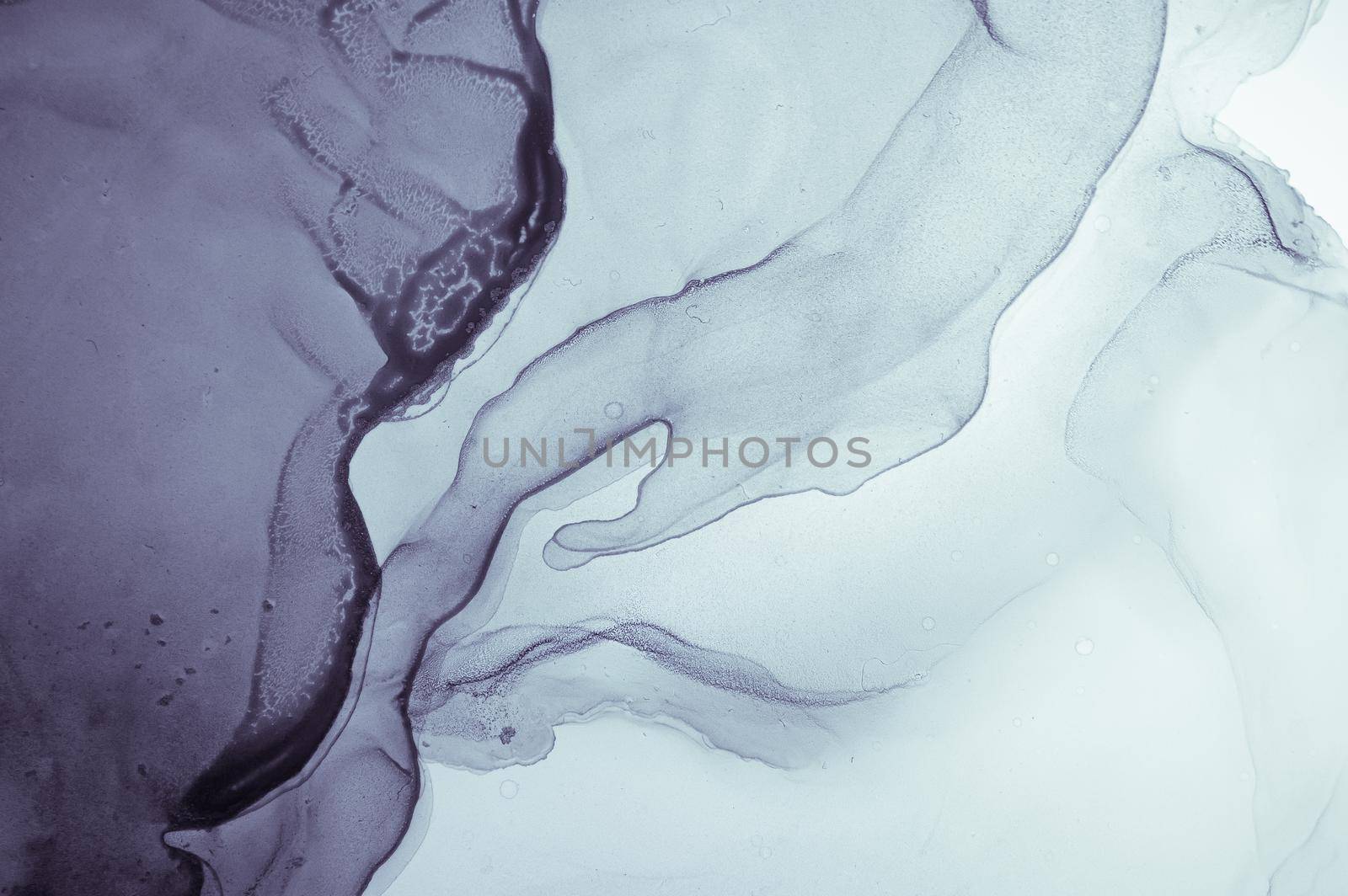 Purple Liquid Paint. Grey Gray Acrylic Art Wallpaper. Marble Abstract Texture. Creative Liquid Paint Waves. Watercolor Flow Splash. Luxury Alcohol Oil Design. Fluid Liquid Paint Waves.