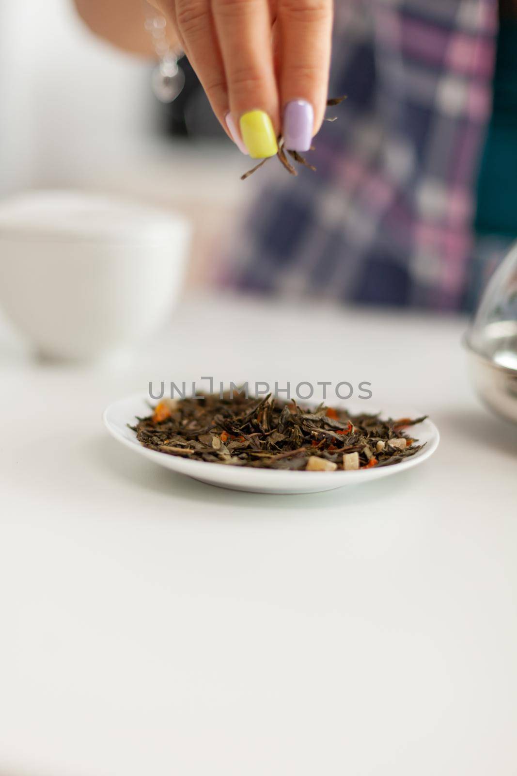 Preparation of green tea by DCStudio