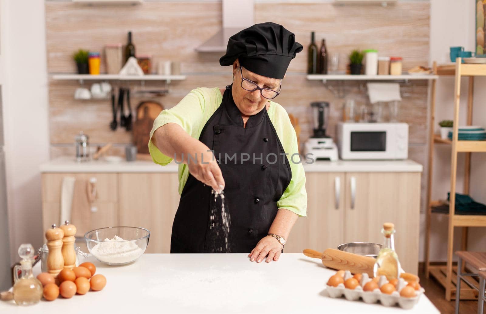 Preparation of delicious cookies by DCStudio