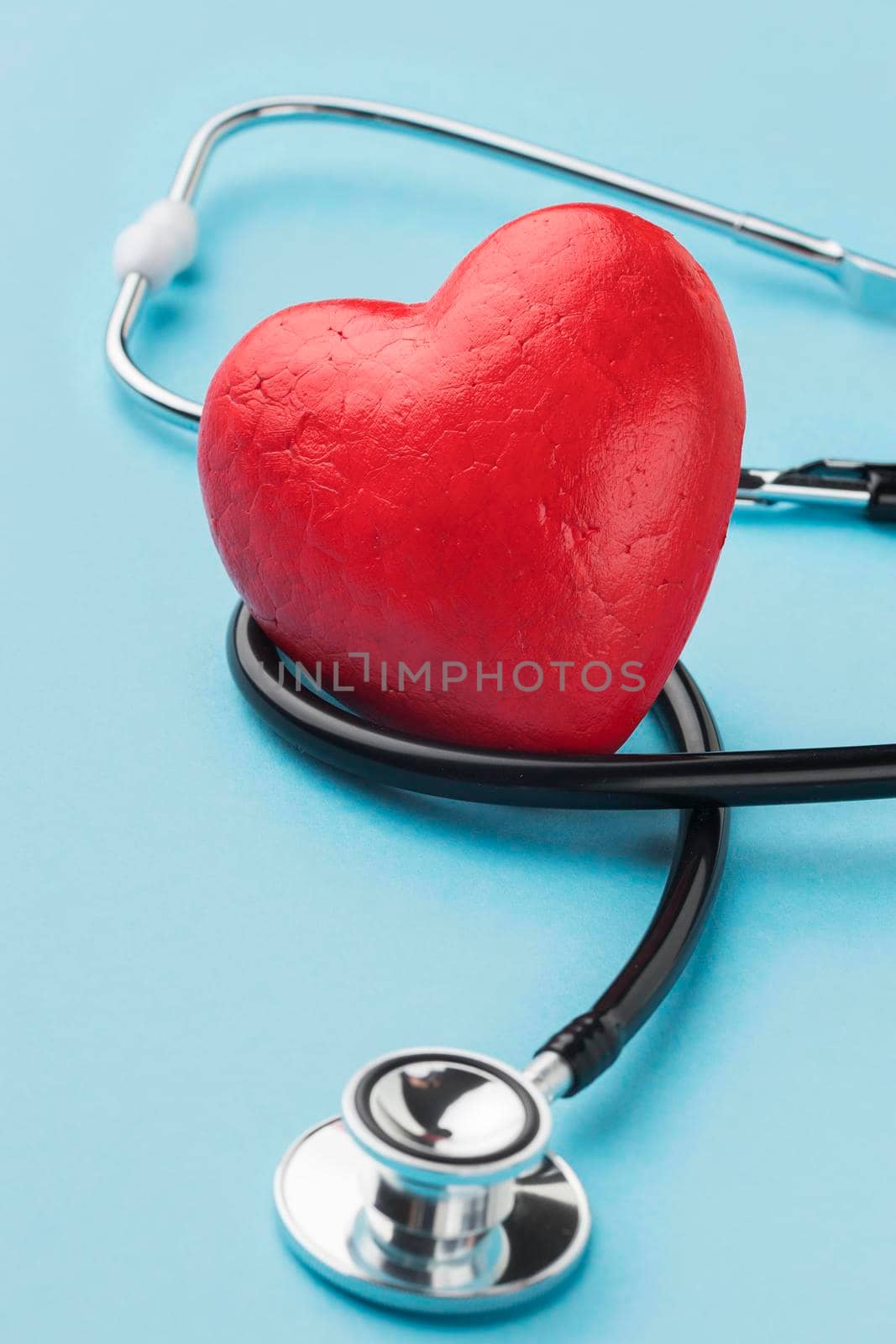 top view world heart day concept. High quality photo by Zahard