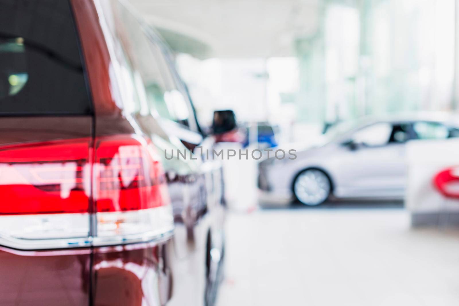 car dealership. High resolution photo