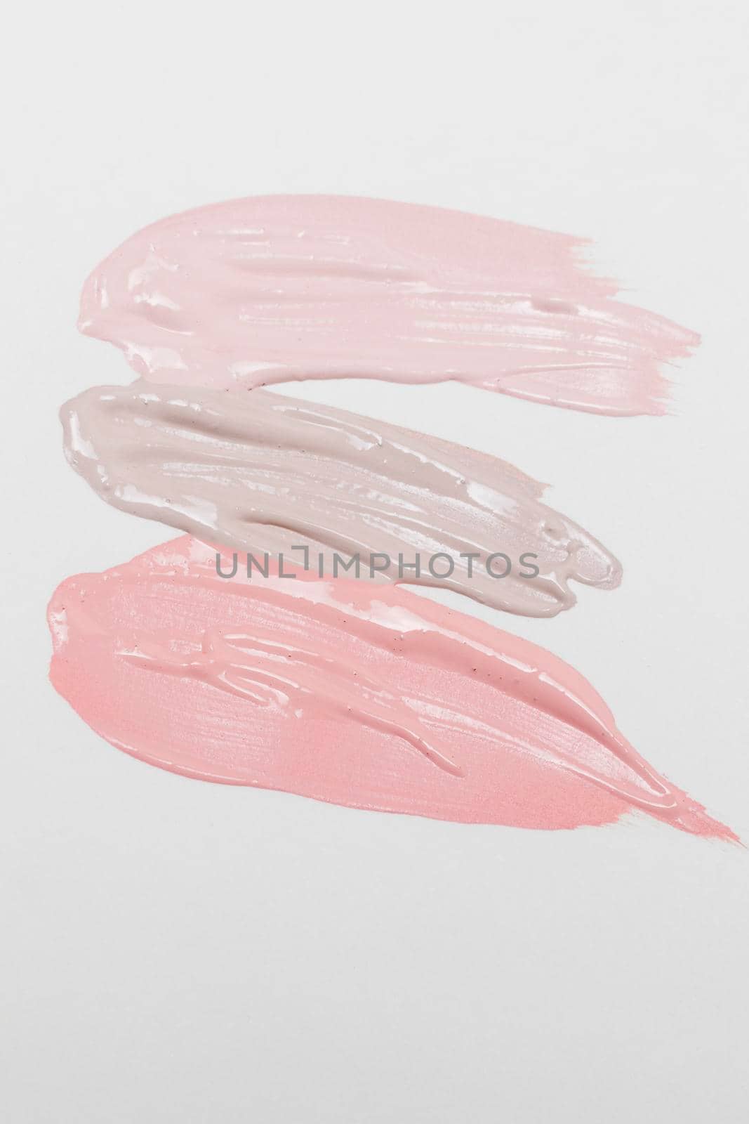 strokes pastel colors lipstick. High resolution photo