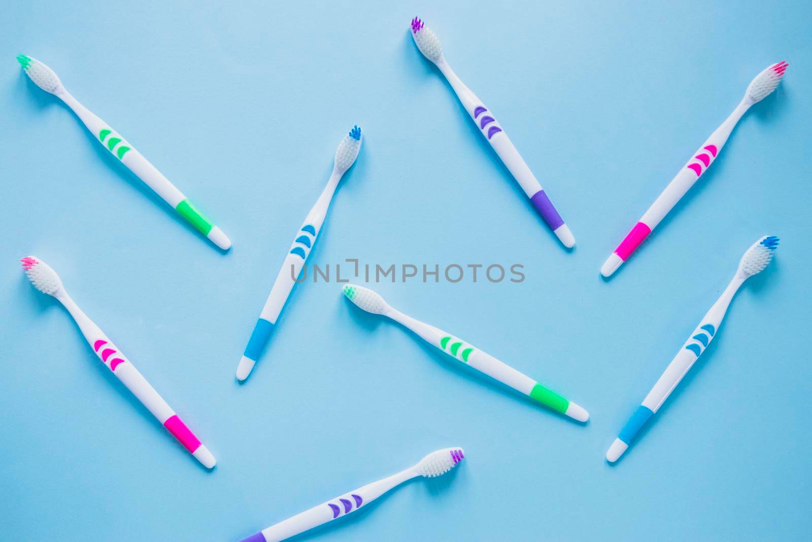 toothbrush composition. High resolution photo