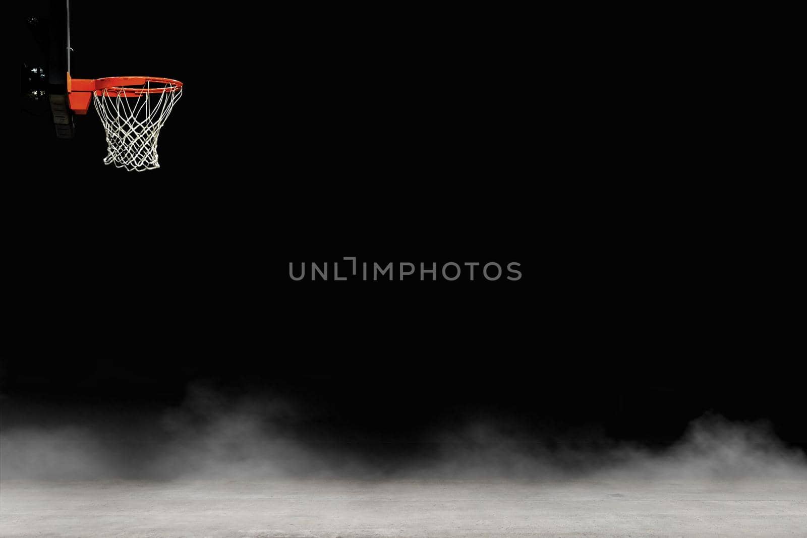 Basketball motif background illustration