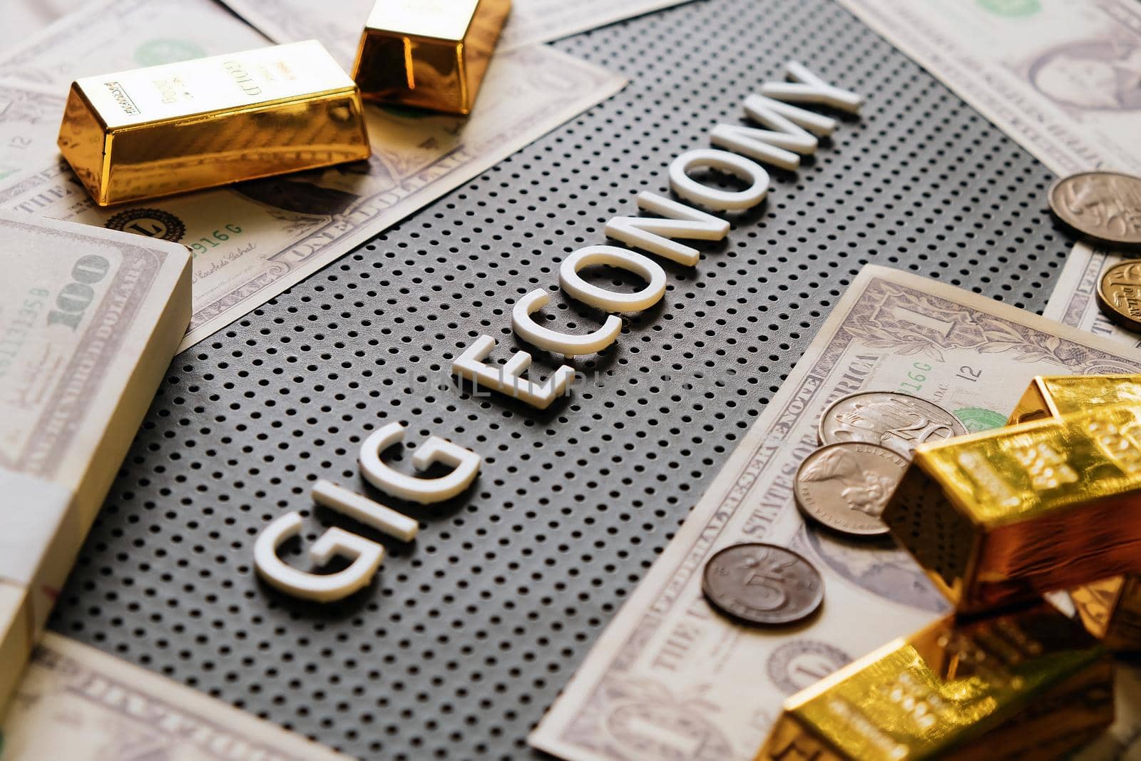 Image of Gig Economy concept background