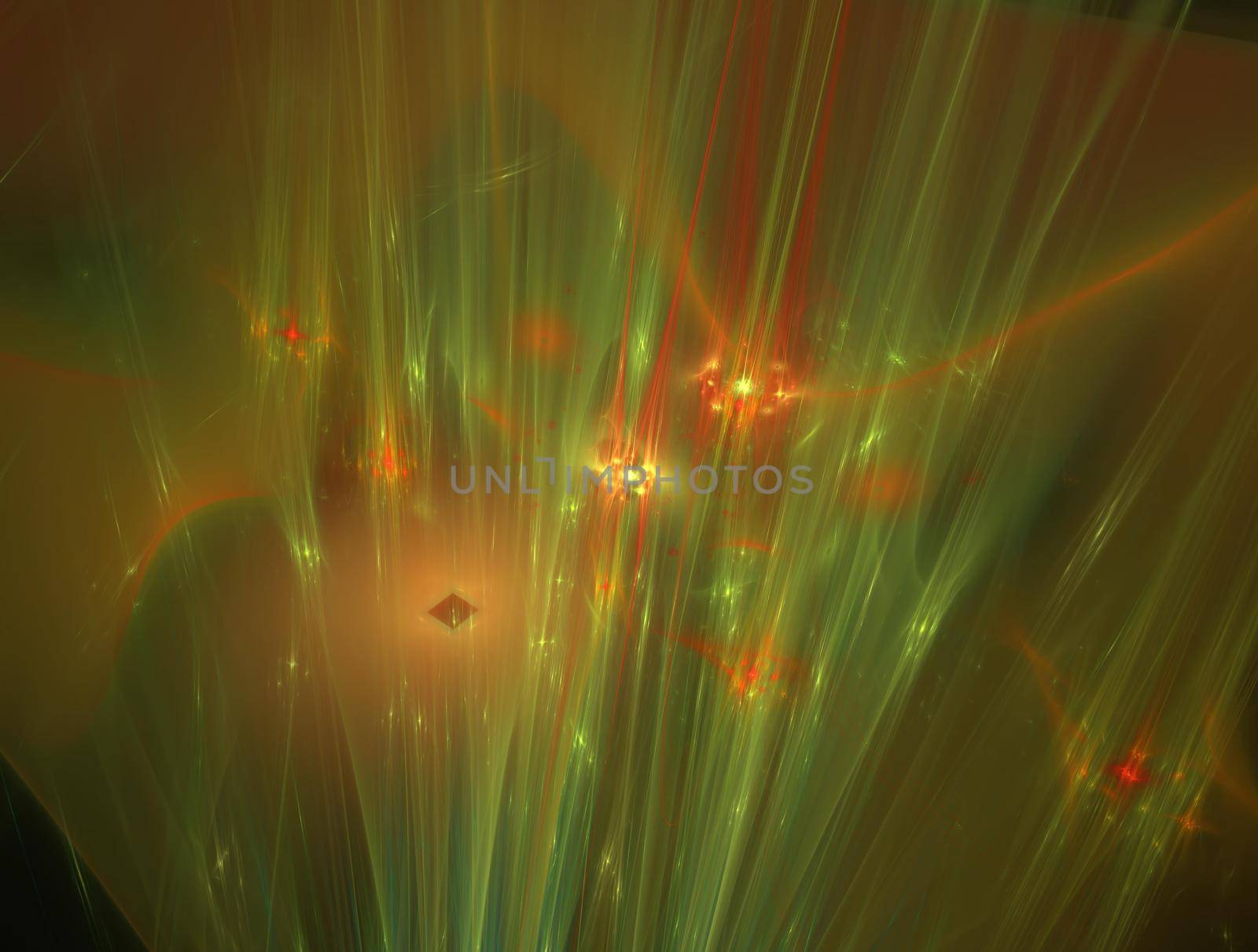 Imaginatory lush fractal texture image abstract background