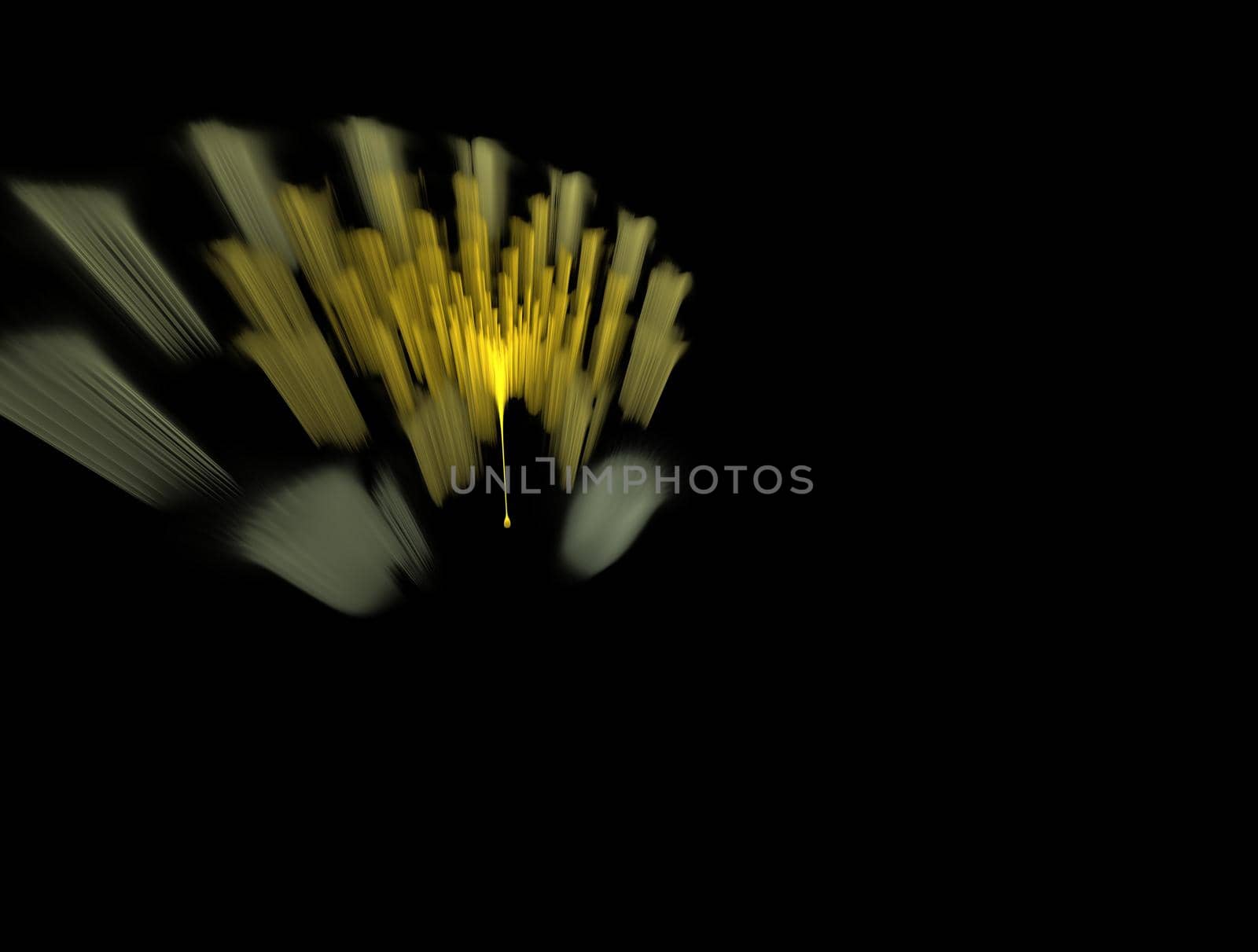 Imaginatory lush fractal texture image abstract background