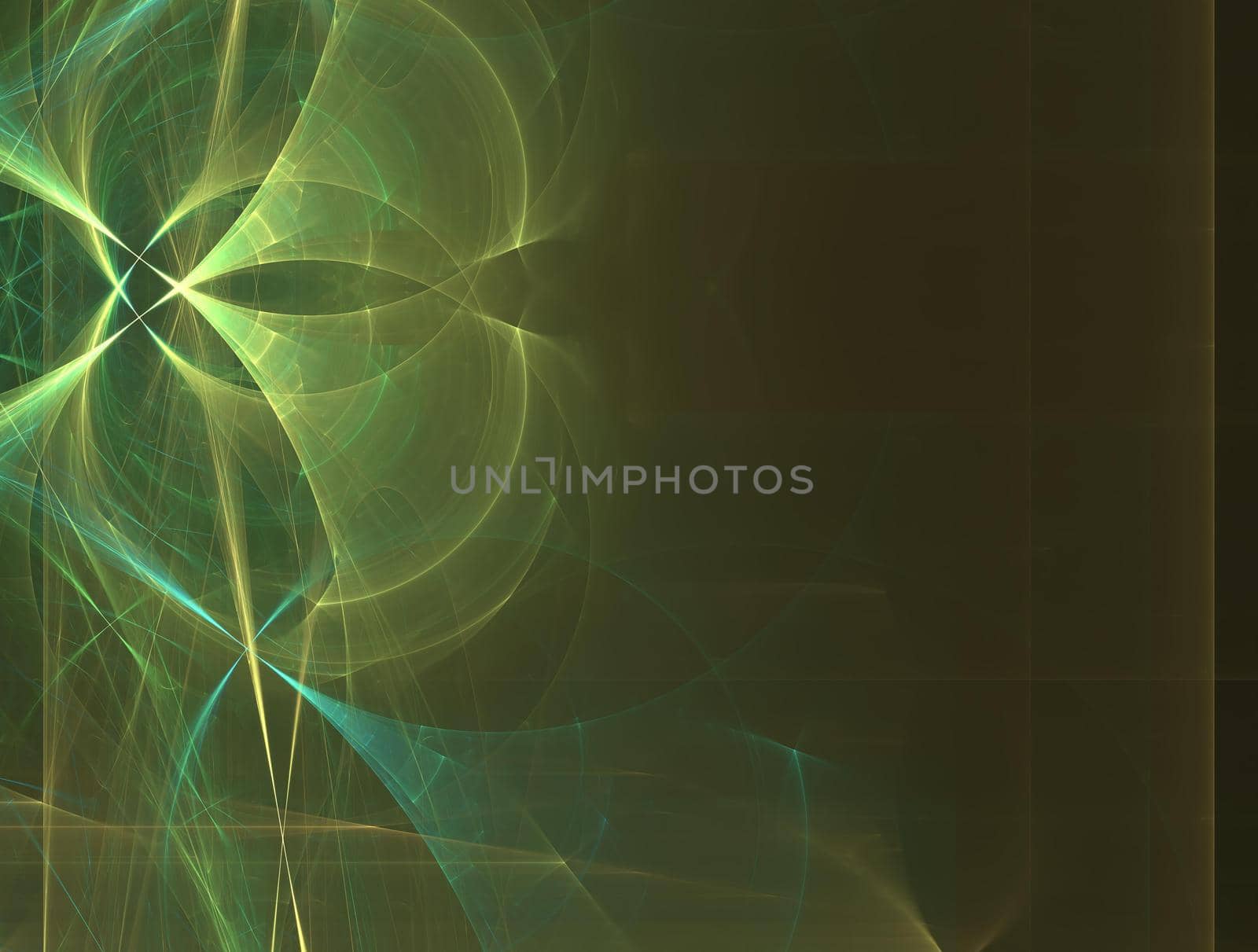 Imaginatory lush fractal texture image abstract background