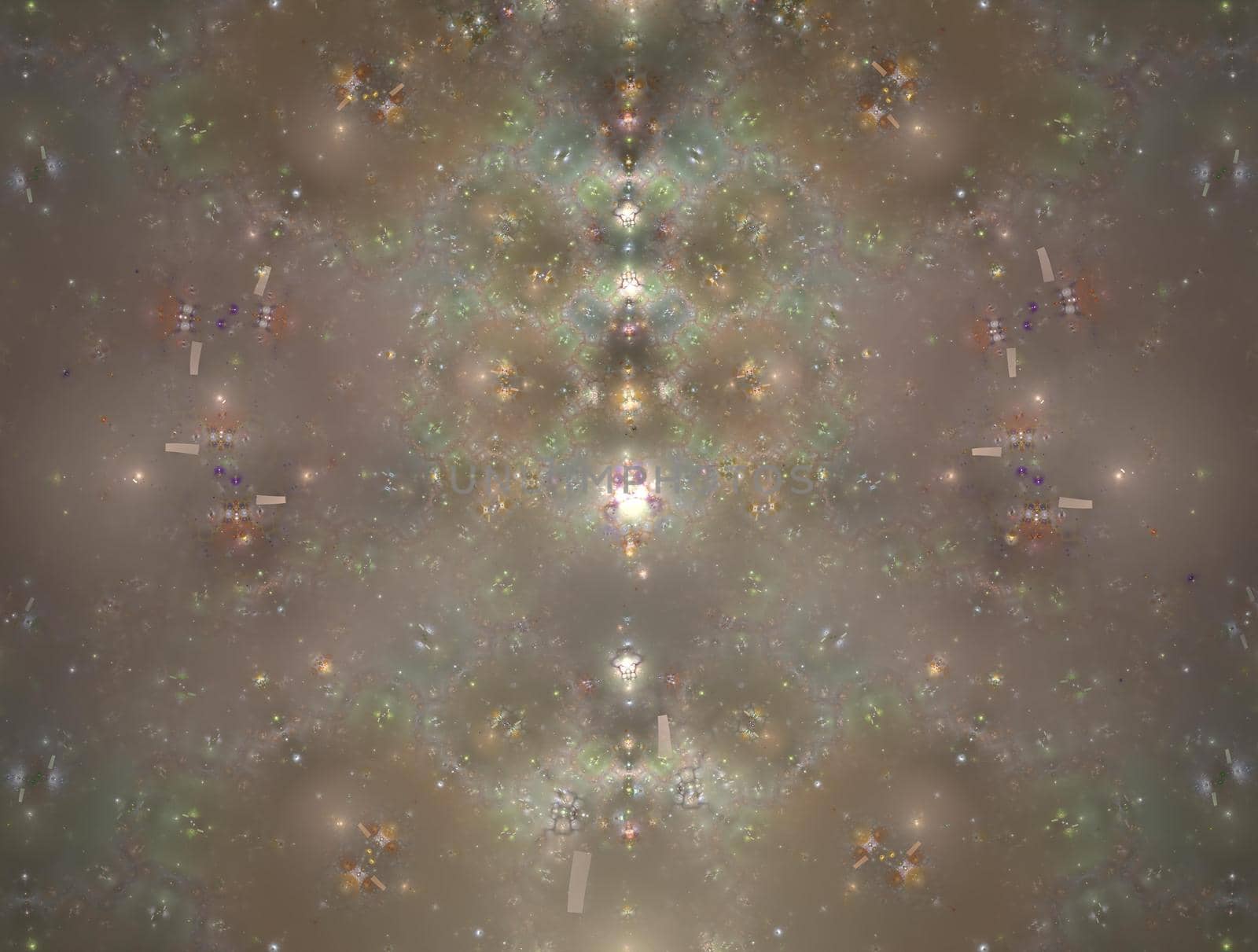 Imaginatory lush fractal texture image abstract background