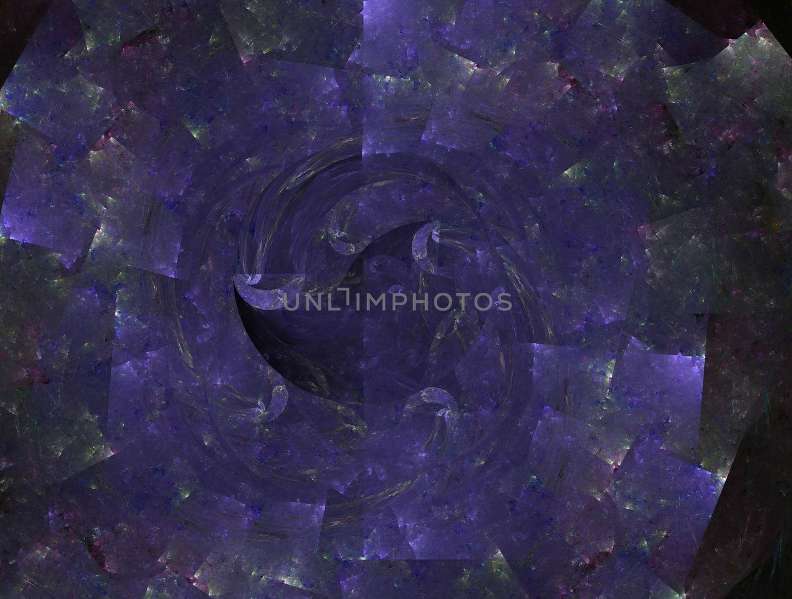 Imaginatory lush fractal texture image abstract background