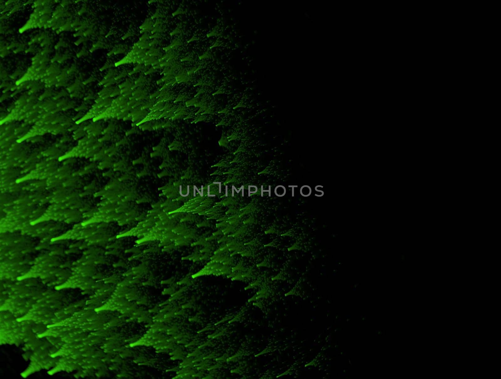 Imaginatory lush fractal texture image abstract background