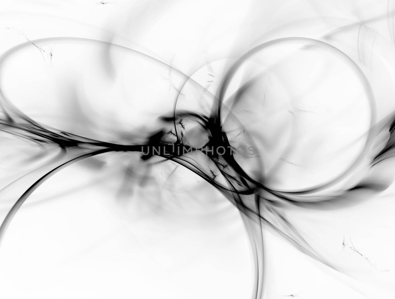 Imaginatory lush fractal texture image abstract background