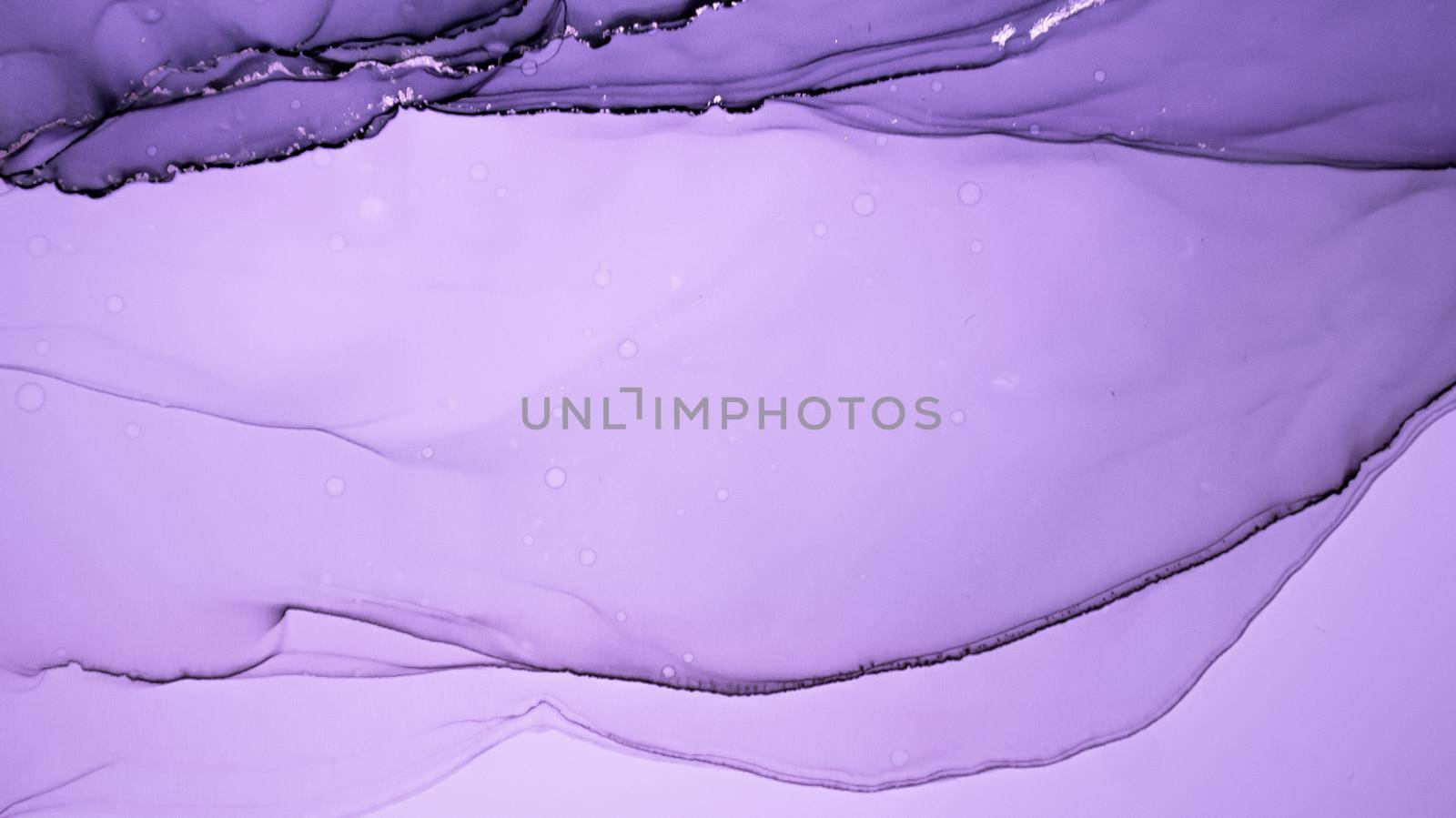 Purple Liquid Paint. Luxury Metallic Alcohol Ink Background. Marble Abstract Texture. Grunge Liquid Paint Waves. Watercolor Fluid Wall. Grey Acrylic Oil Pattern. Flow Liquid Paint Waves.