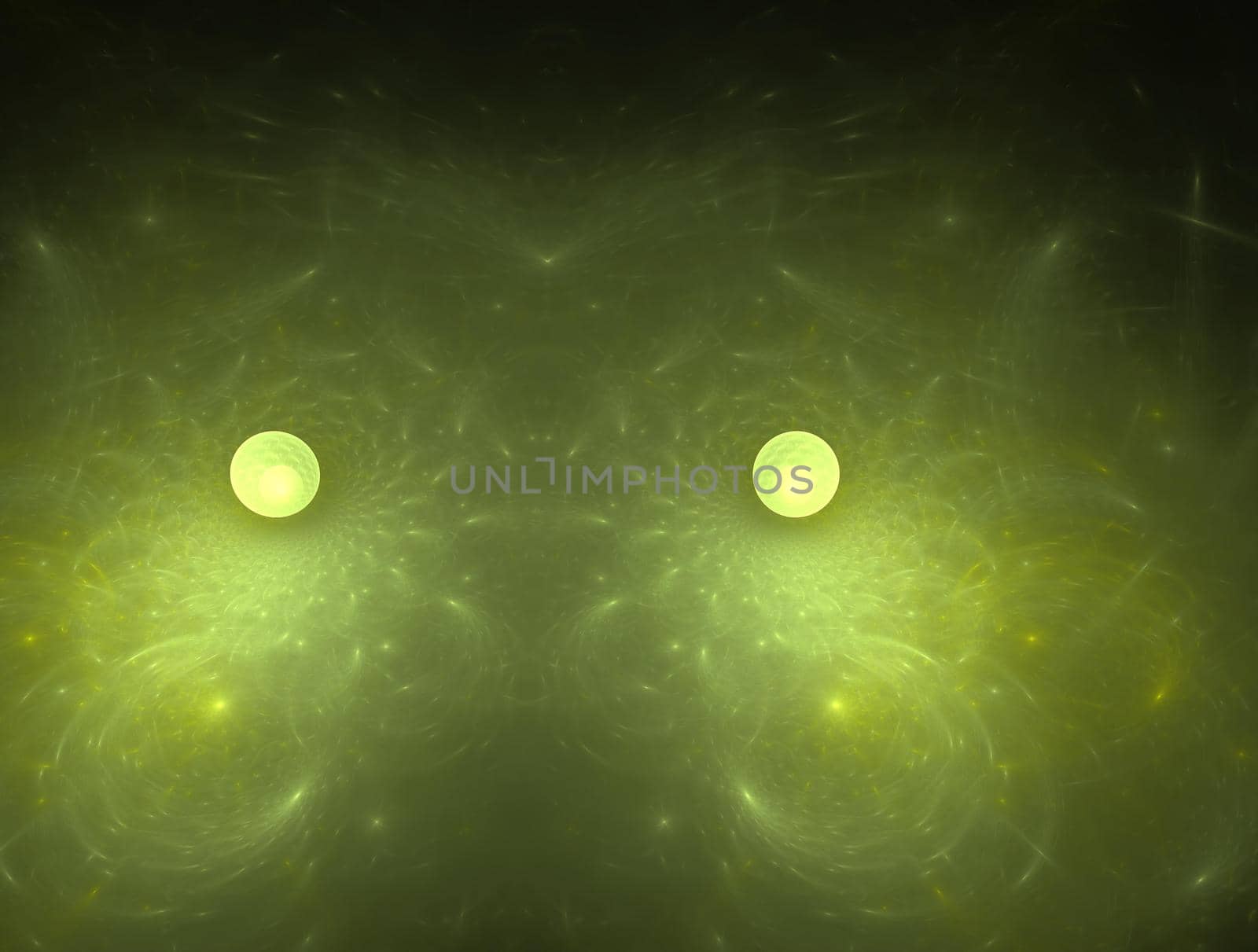 Imaginatory lush fractal texture image abstract background