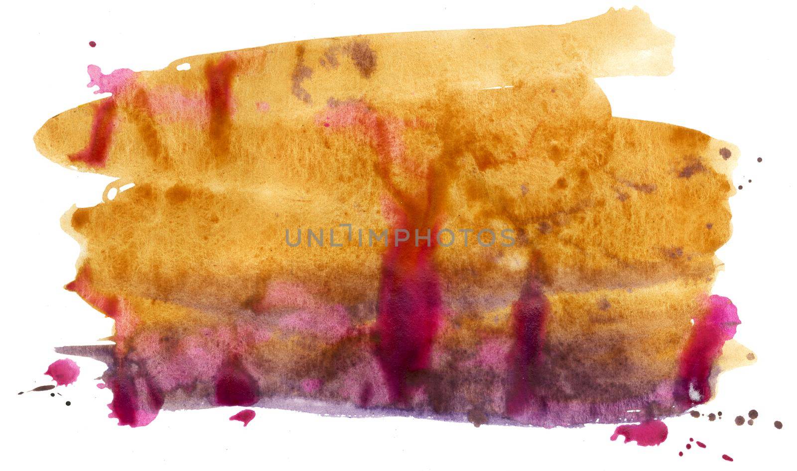 Abstract watercolor brush strokes painted background. Texture paper.