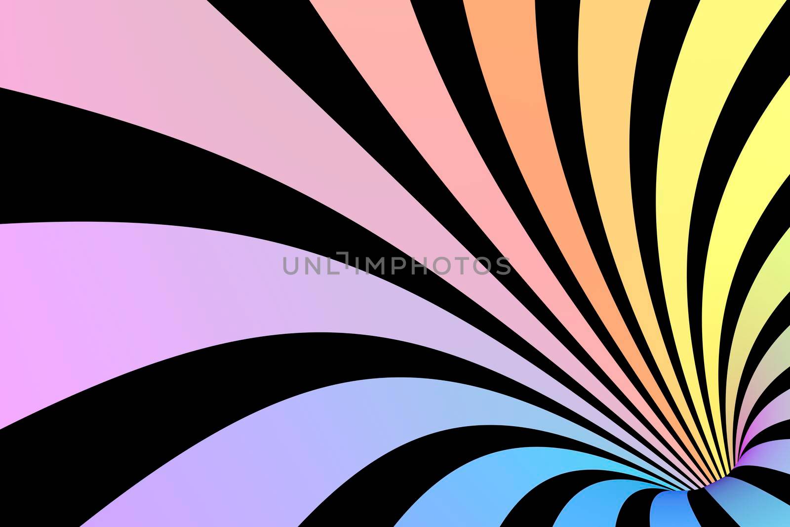 Abstract background with colorful stripes