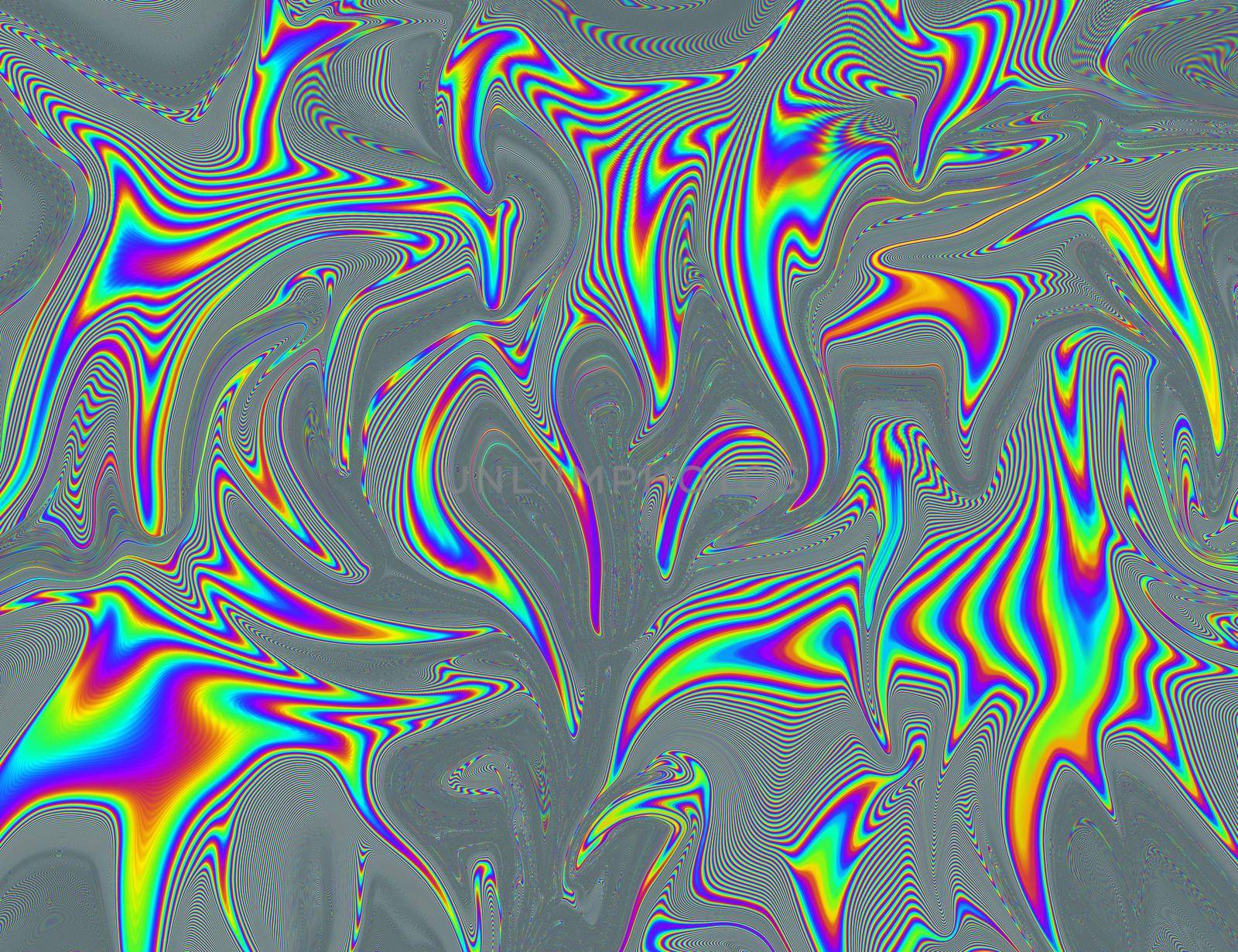 Trippy Psychedelic Rainbow Background Glitch LSD Colorful Wallpaper. 60s Abstract Hypnotic Illusion. Hippie Retro Texture. hallucinations.