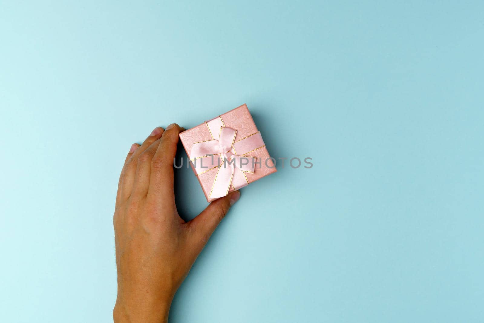 Christmas ornaments and gift boxes. Flat lay, top view. Christmas background. Copy space