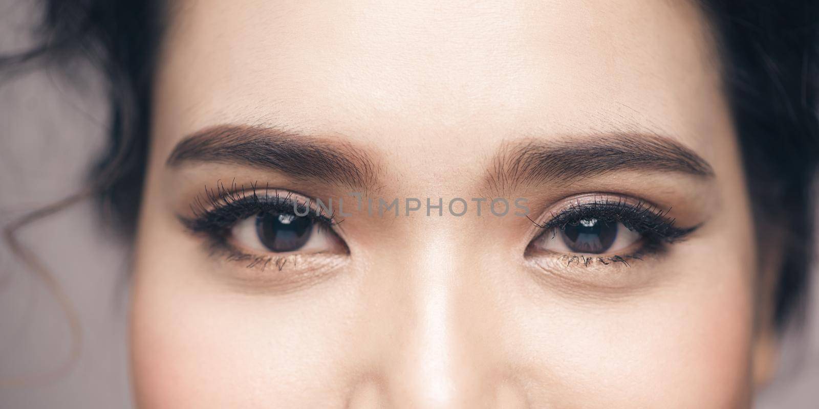 Eye woman eyebrow eyes lashes by makidotvn