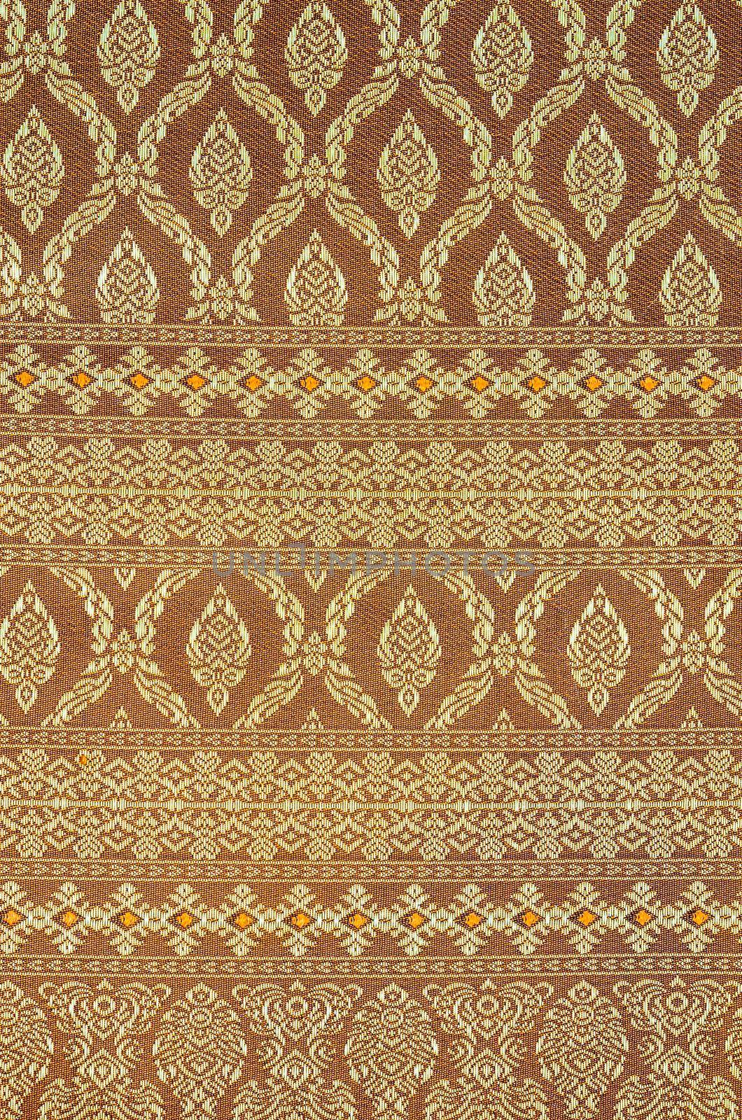 Traditional batik sarong pattern. by Gamjai