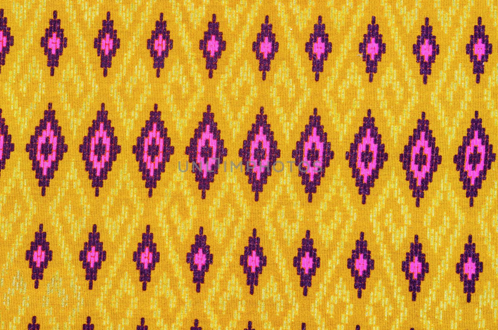 Traditional batik sarong pattern background.