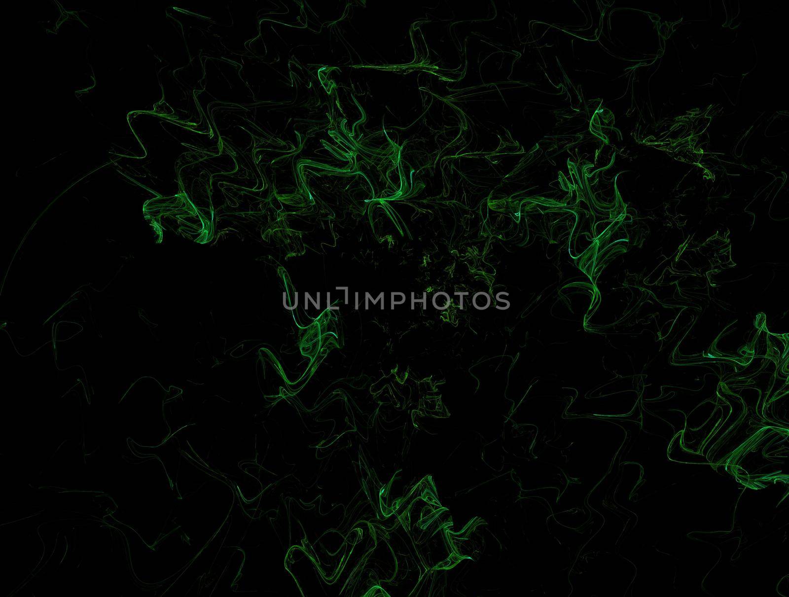 Imaginatory lush fractal texture image abstract background