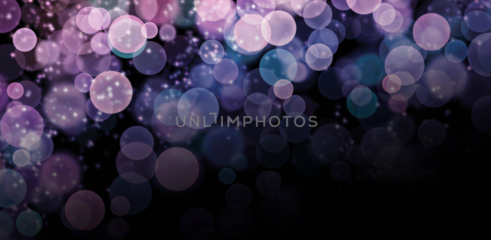 Abstract bokeh background with copy space illustration by Myimagine