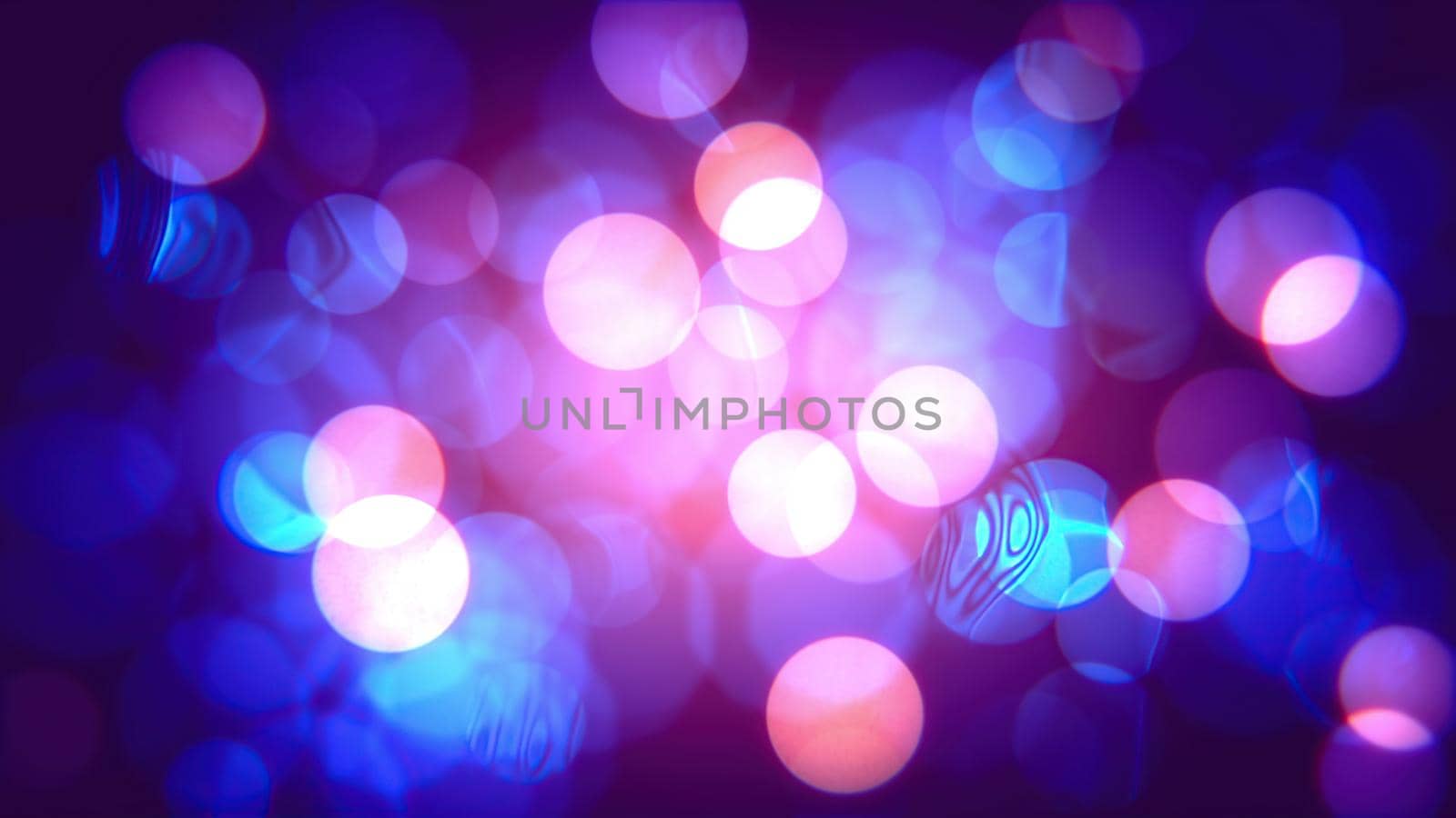 3d illustration - Abstract Bokeh Background