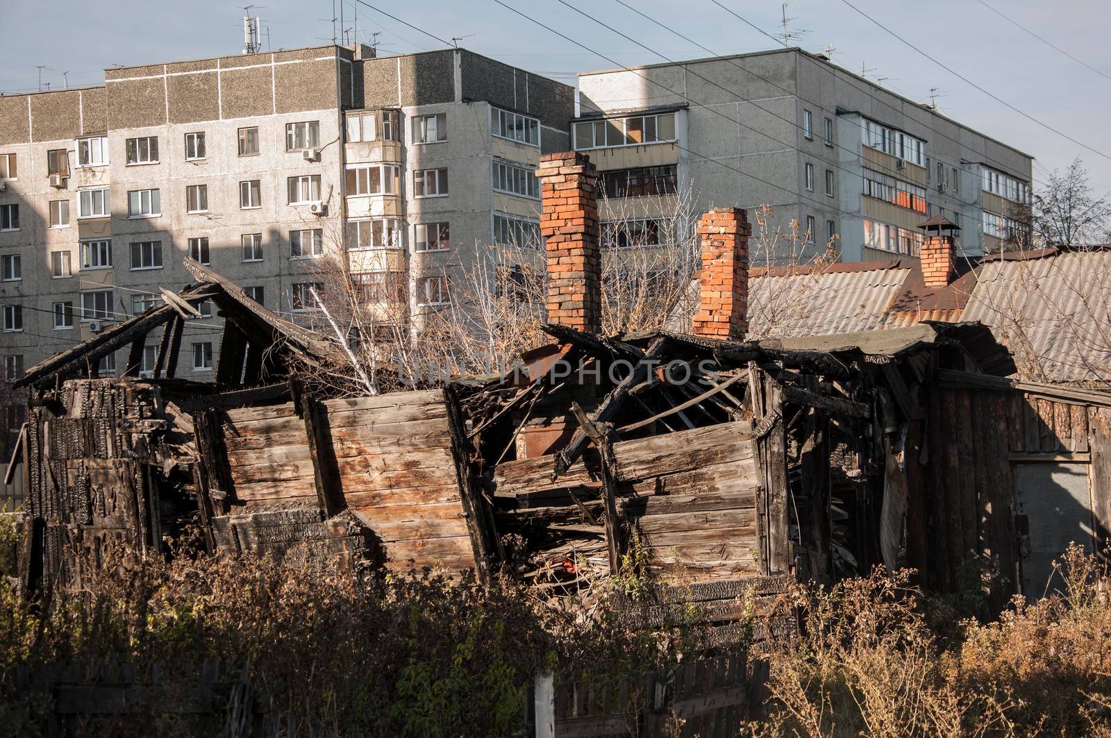 private house after the fire by inxti