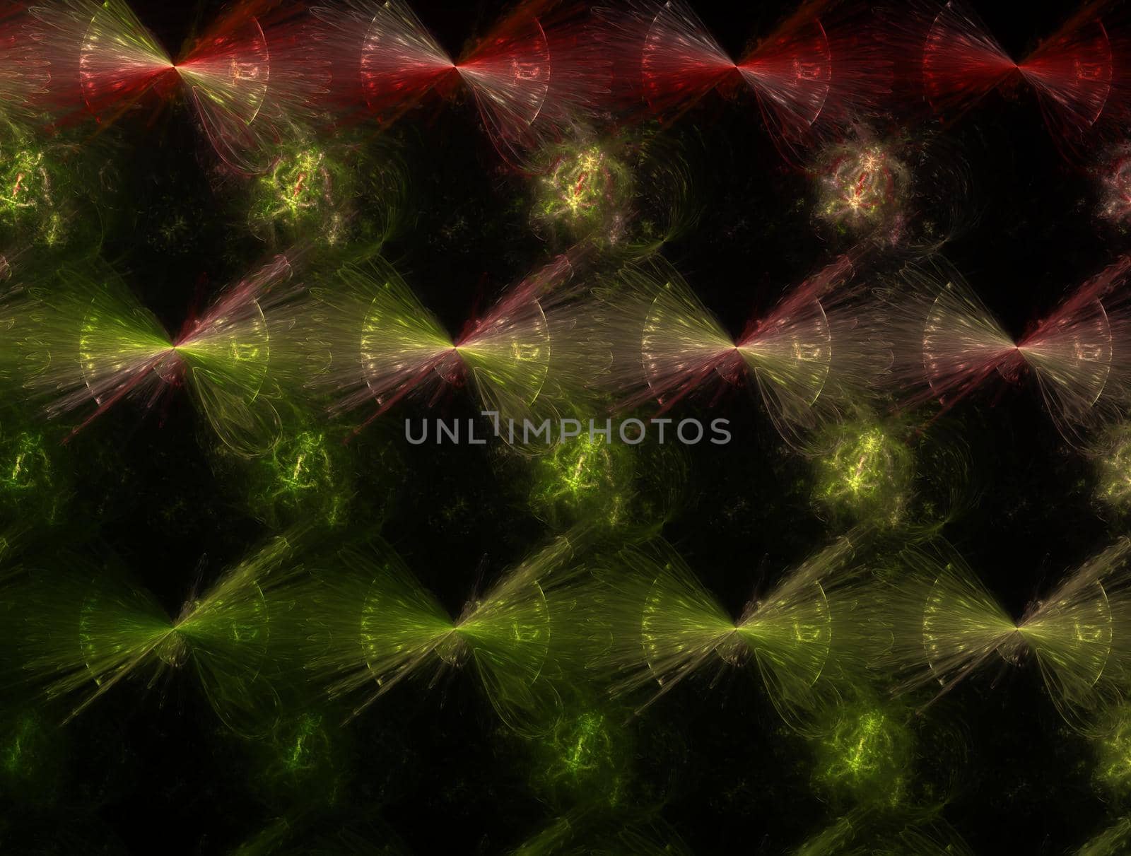 Imaginatory lush fractal texture image abstract background