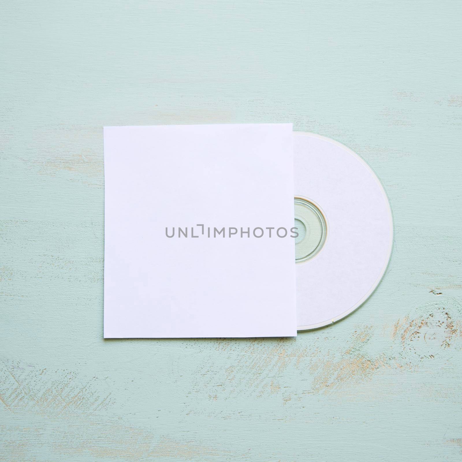 cd mockup with cover. High resolution photo