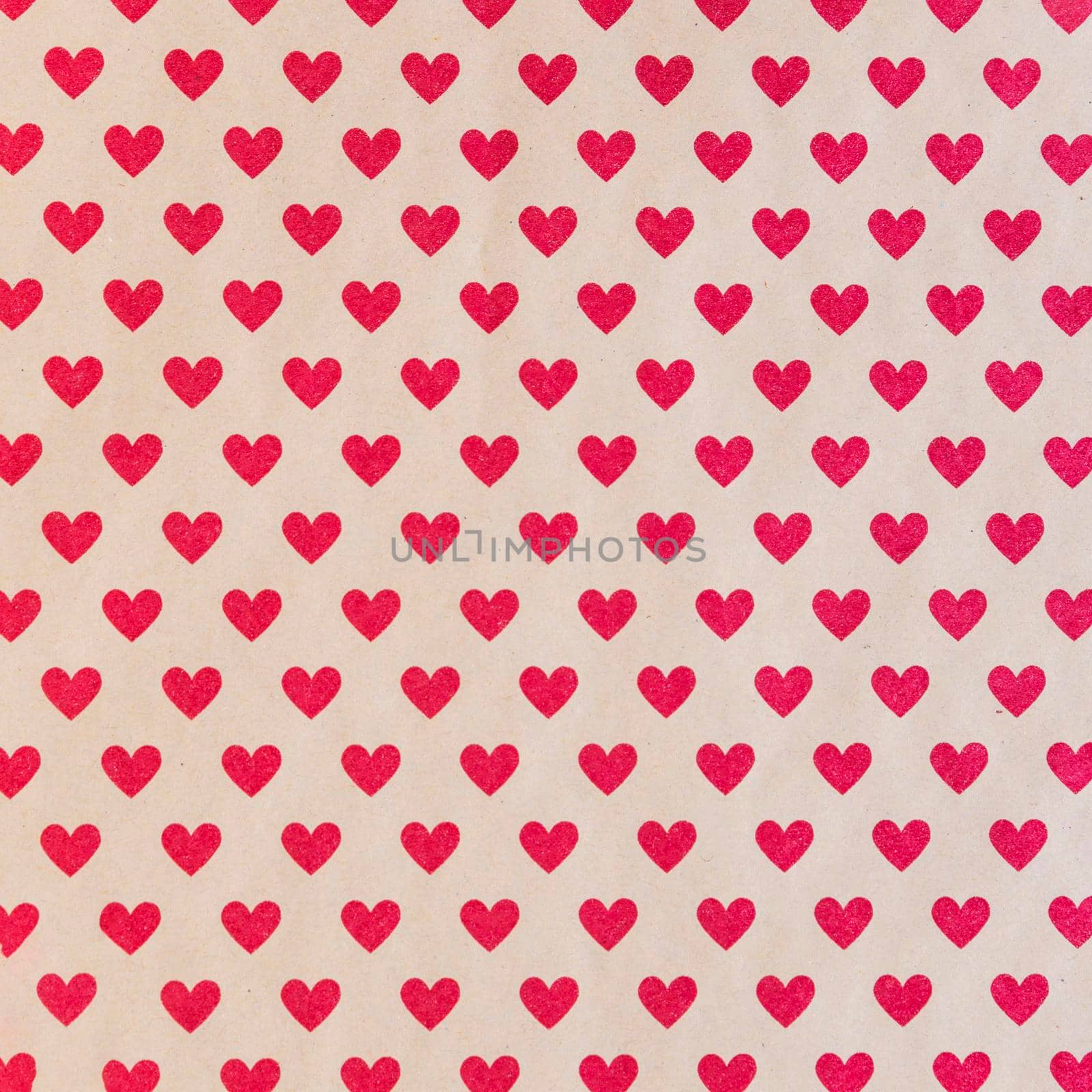 seamless pattern with red hearts. High resolution photo