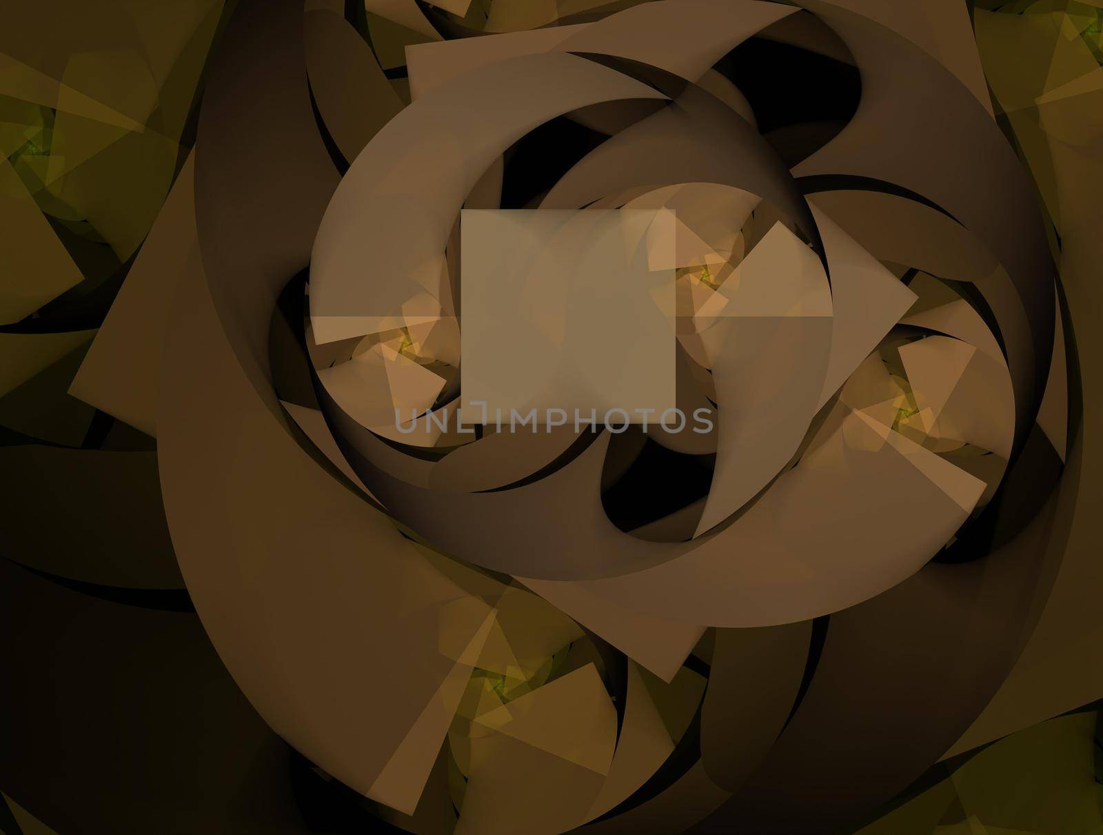 Imaginatory lush fractal texture image abstract background