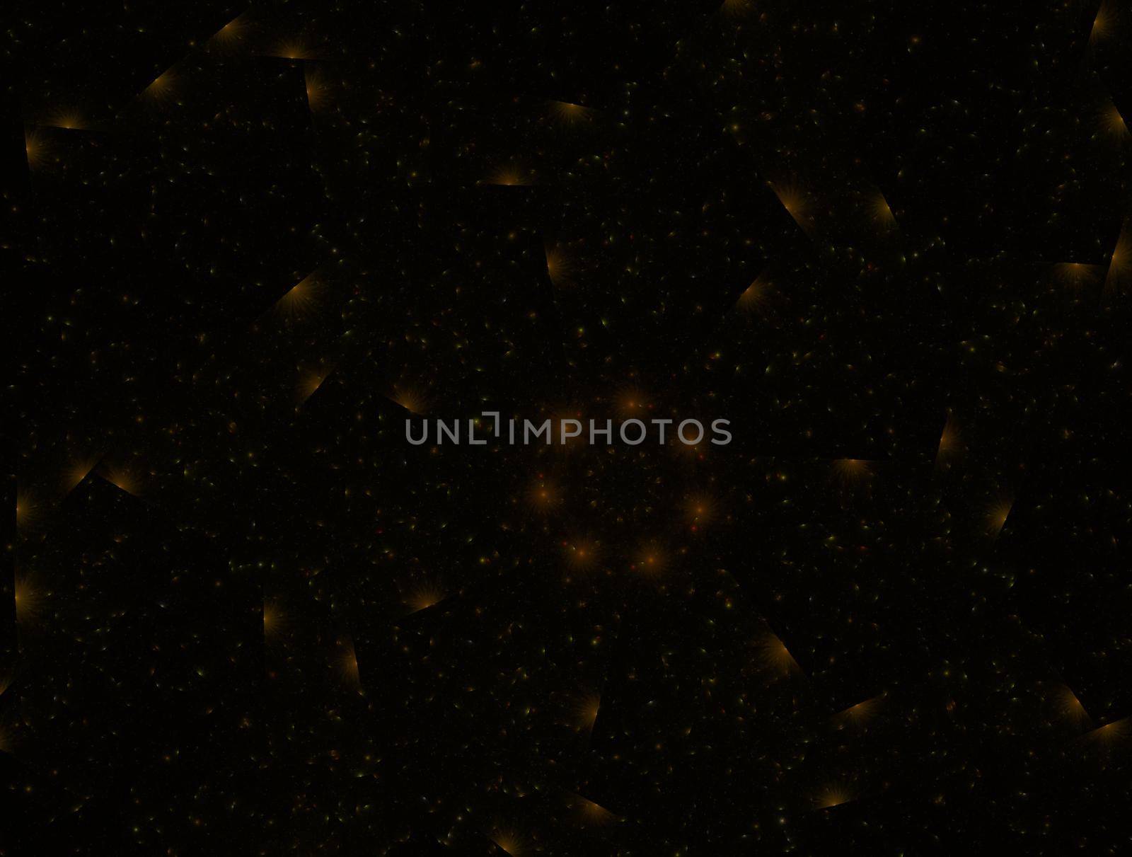 Imaginatory lush fractal texture image abstract background