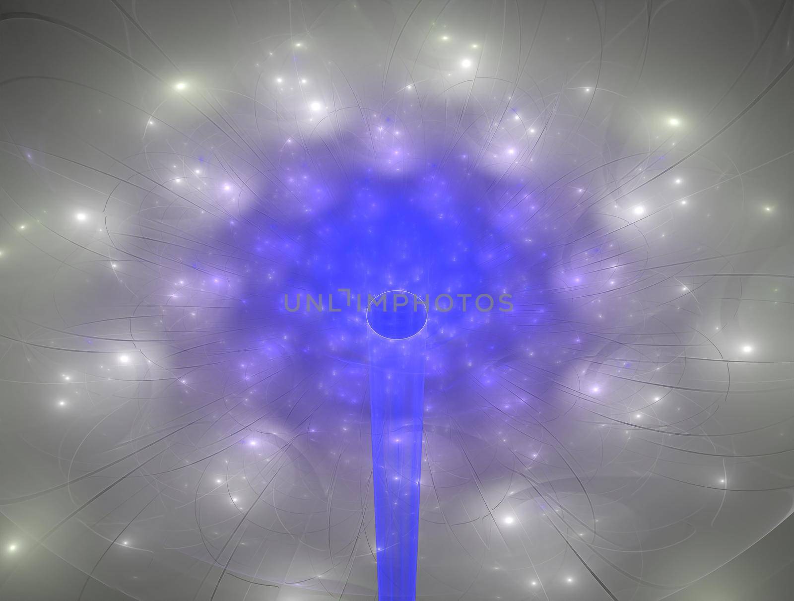 Imaginatory lush fractal texture image abstract background