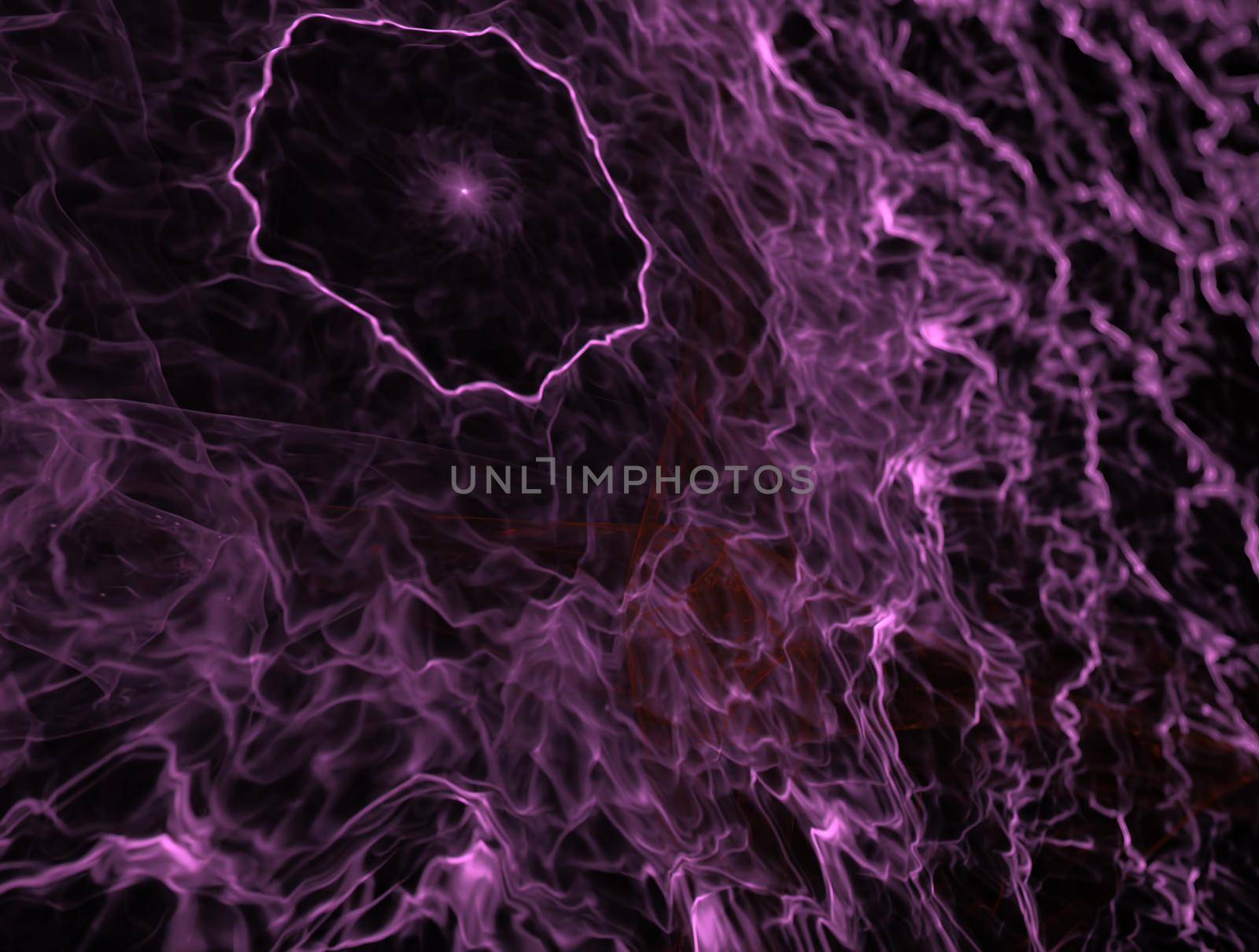 Imaginatory lush fractal texture image abstract background