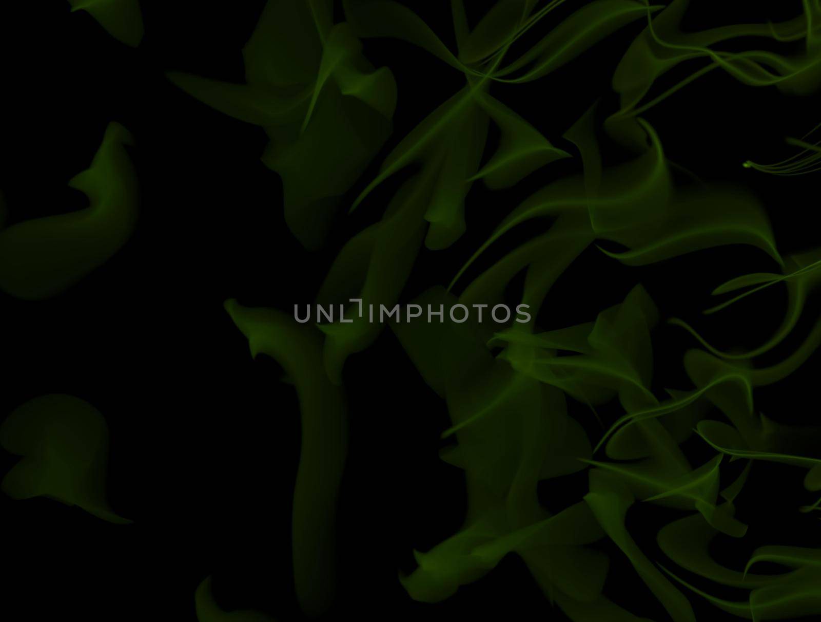Imaginatory lush fractal texture image abstract background
