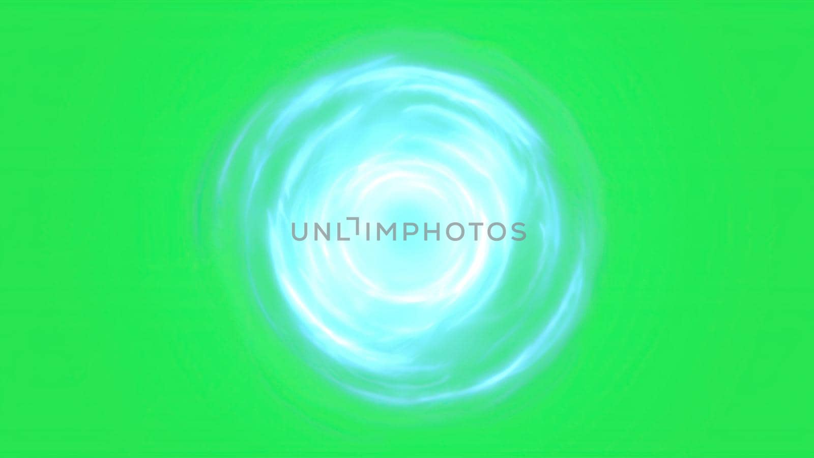 3d illustration - Glowing plasma background on green screen  by vitanovski