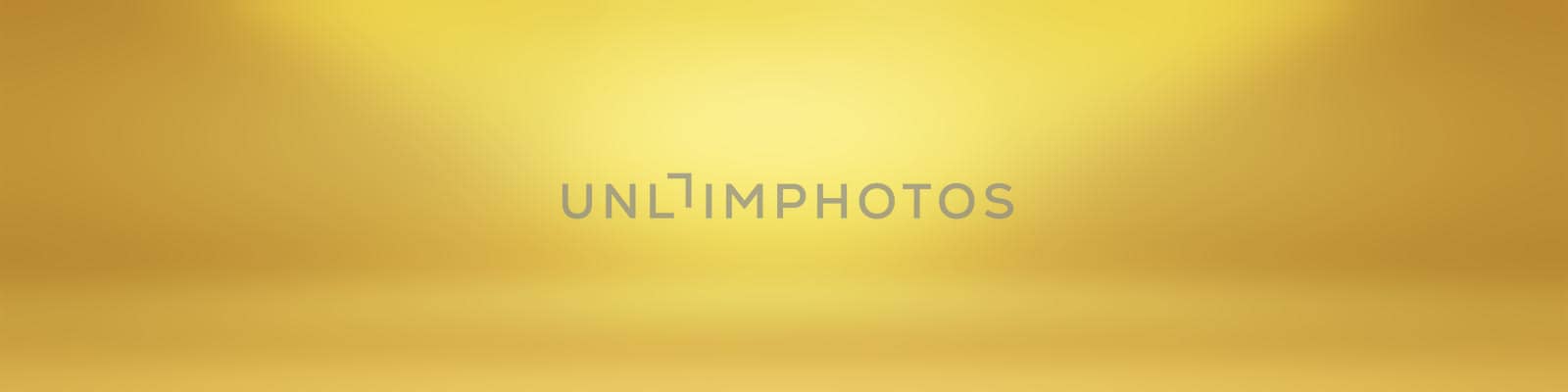 Abstract Luxury Gold yellow gradient studio wall, well use as background,layout,banner and product presentation