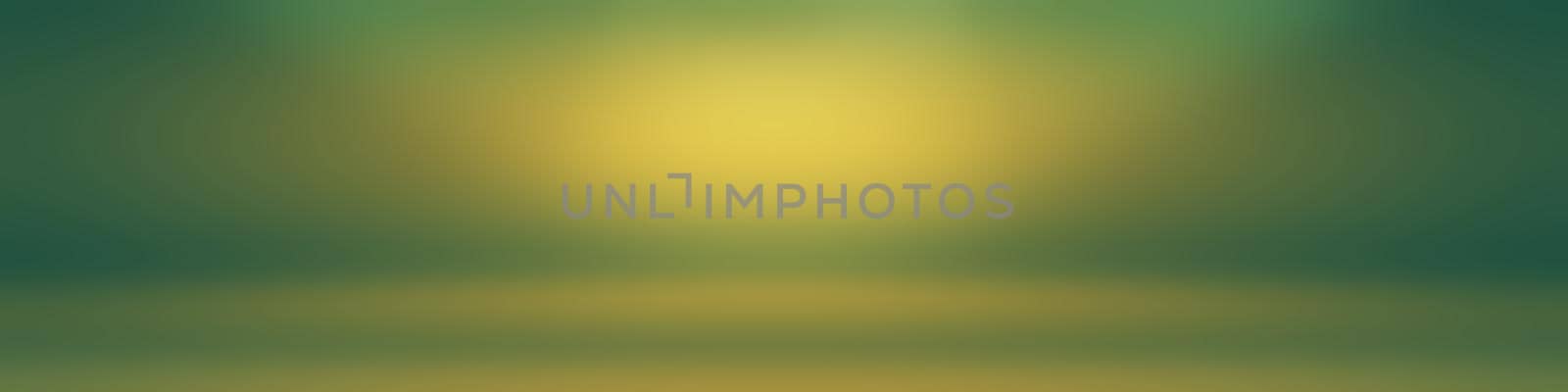 Luxury plain Green gradient abstract studio background empty room with space for your text and picture by Benzoix