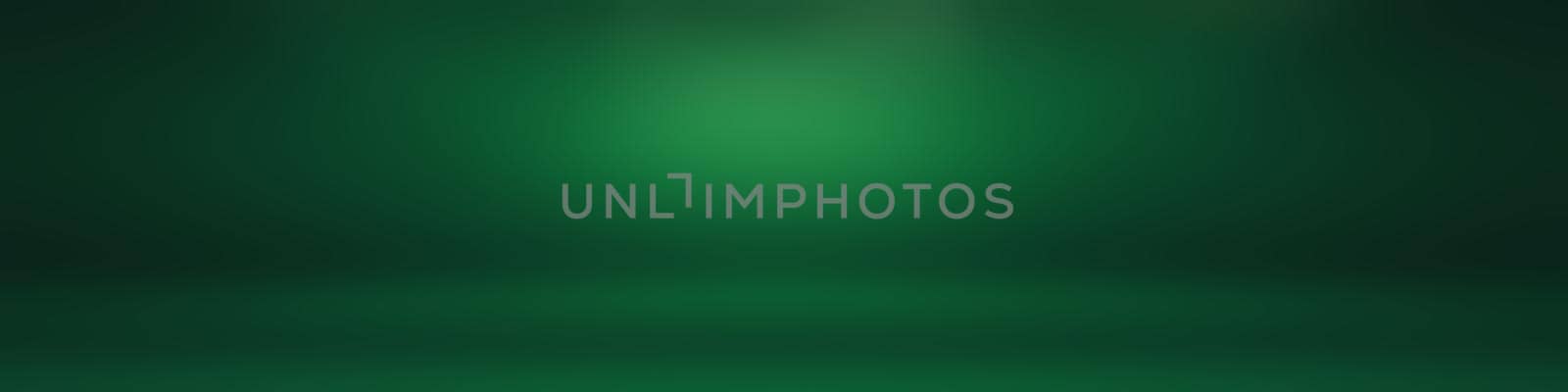 Luxury plain Green gradient abstract studio background empty room with space for your text and picture by Benzoix