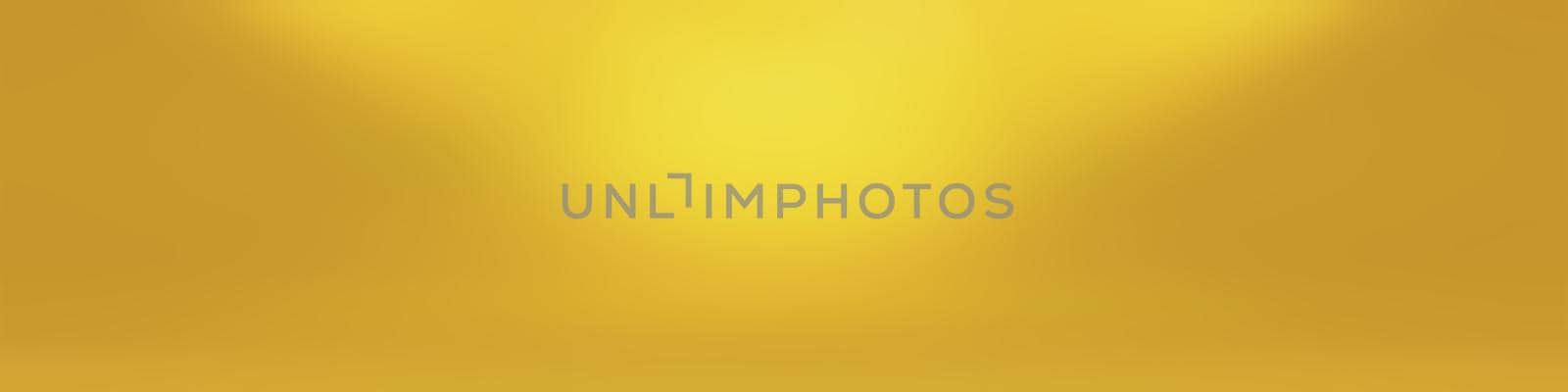 Abstract Luxury Gold yellow gradient studio wall, well use as background,layout,banner and product presentation