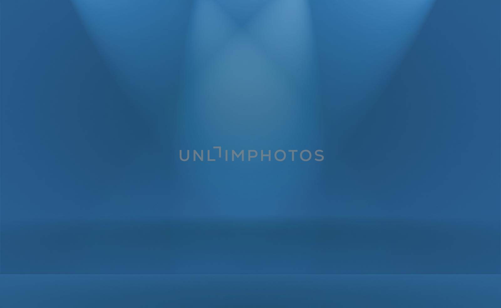 Abstract Luxury gradient Blue background. Smooth Dark blue with Black vignette Studio Banner. by Benzoix