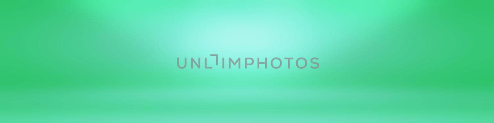 Luxury plain Green gradient abstract studio background empty room with space for your text and picture by Benzoix