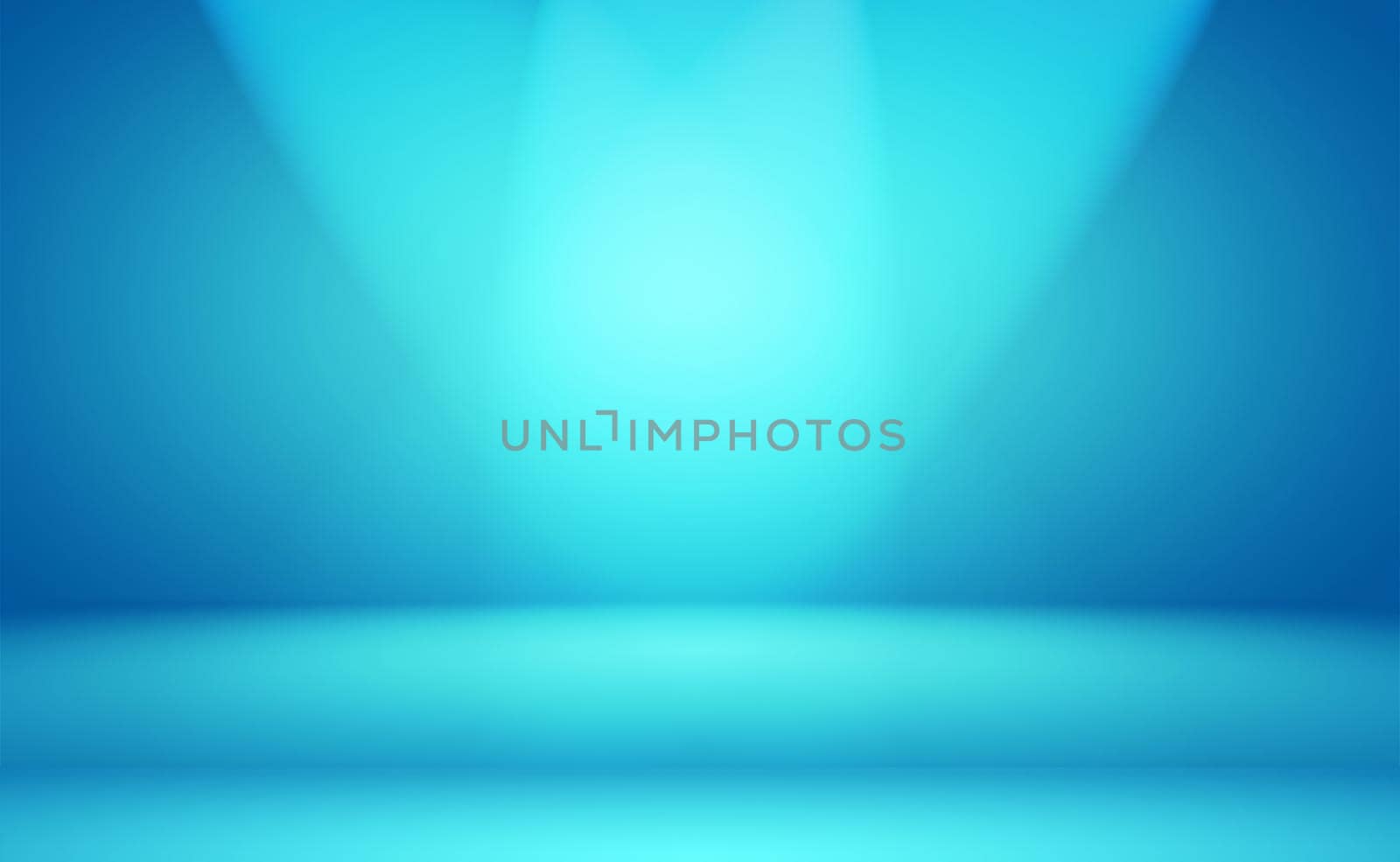 Abstract Luxury gradient Blue background. Smooth Dark blue with Black vignette Studio Banner