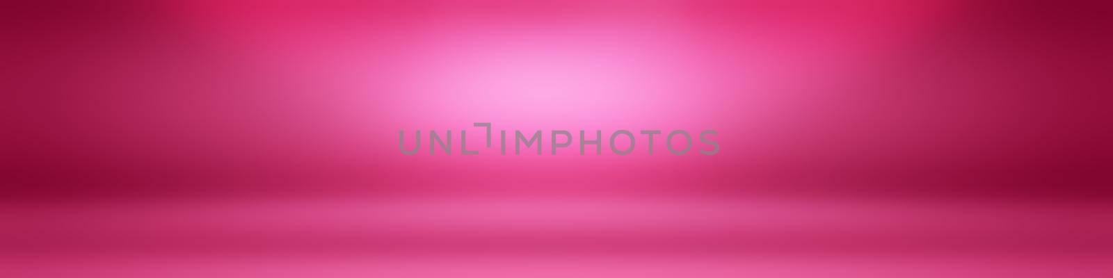 Abstract empty smooth light pink studio room background, Use as montage for product display,banner,template. by Benzoix