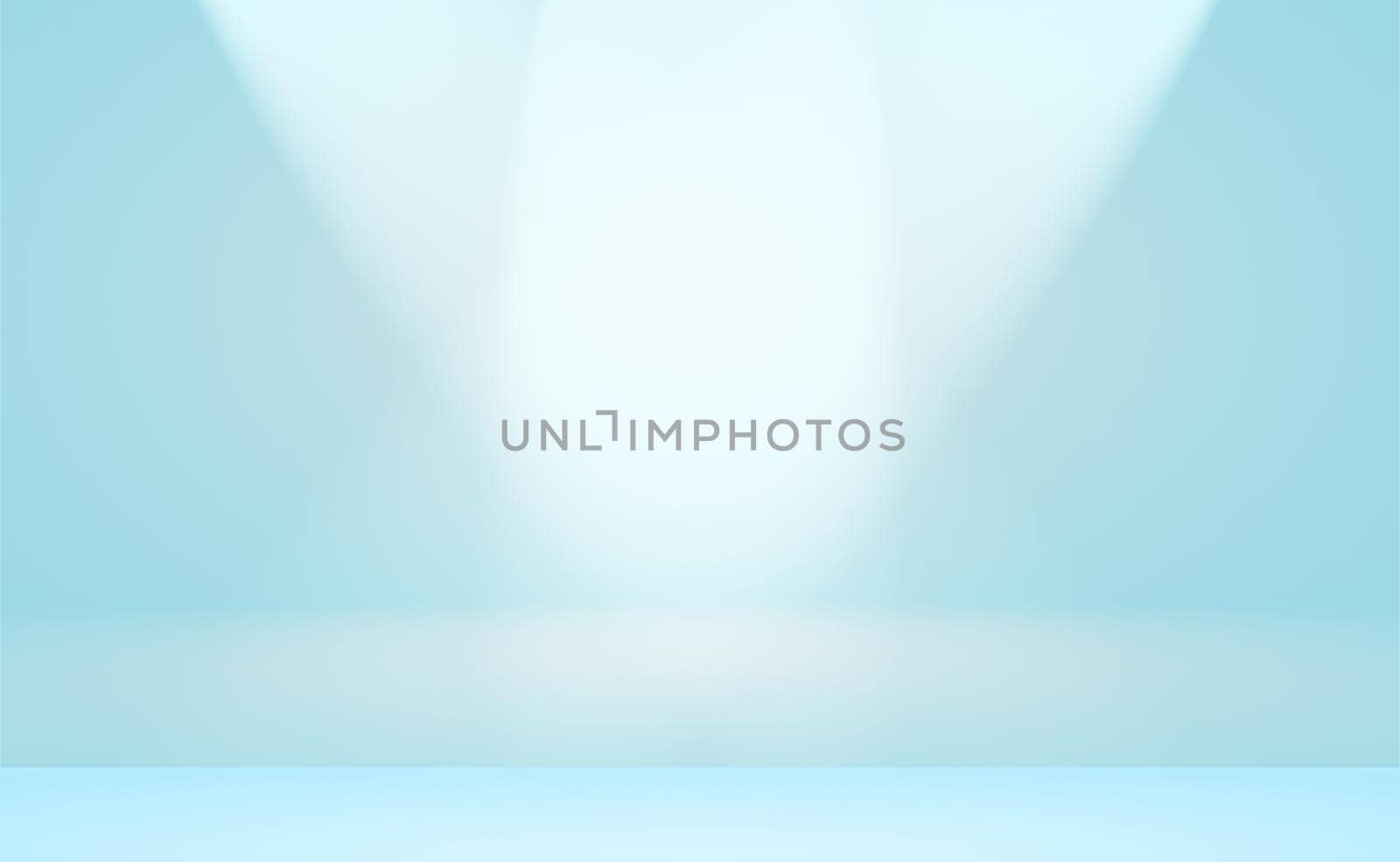 Abstract Luxury gradient Blue background. Smooth Dark blue with Black vignette Studio Banner