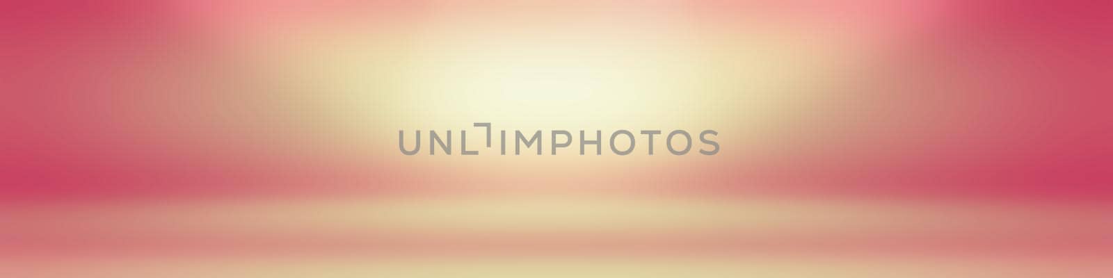 A soft vintage gradient blur background with a pastel colored well use as studio room, product presentation and banner.